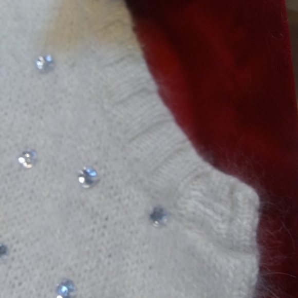 Angora and silk Cardigan sweater size medium - Picture 3 of 5